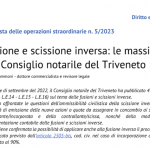 La rivista delle operazioni straordinarie